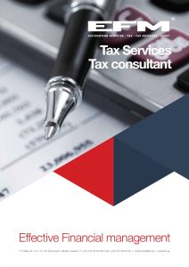 EFM Brochure TaxServicesENG